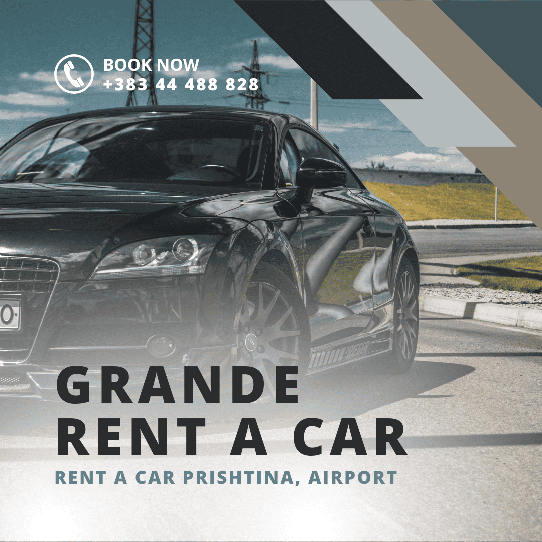 Rent A Car Prishtina, Airport Starting from 19.99€